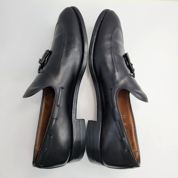 Allen Edmonds Saratoga 8703 Black Leather Loafers Men's Dress Shoes US Size 12A - Picture 6 of 11